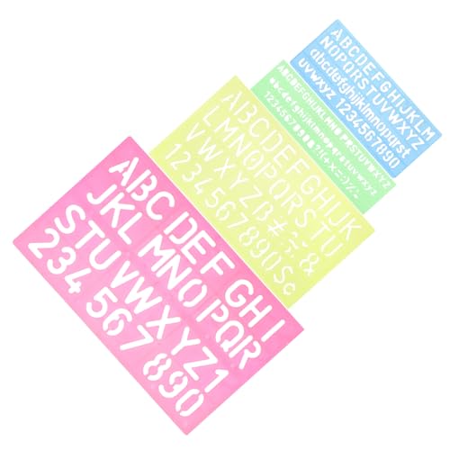 DOITOOL 4 Stück Vorlage für Zahlenbuchstaben nummeriert Brief Schreiben klein Planke Nachzeichnungsschablonen Schablonennummern Alphabet-Trace-Board Alphabetverfolgung Zeichenbrett Plastik DOITOOL 4 Stück Vorlage für Zahlenbuchstaben nummeriert Brief Schreiben klein Planke Nachzeichnungsschablonen Schablonennummern Alphabet-Trace-Board Alphabetverfolgung Zeichenbrett Plastik von DOITOOL