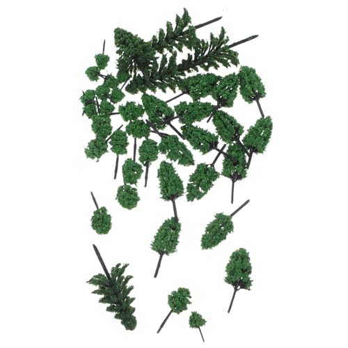 DOITOOL 40 Stück Teiliges Miniatur Modellbau Bäume für Diorama Landschaft Verblassungsbeständige Künstliche Mini Bäume mit Natürlicher Optik Fein Detailliert für Eisenbahn DOITOOL 40 Stück Teiliges Miniatur Modellbau Bäume für Diorama Landschaft Verblassungsbeständige Künstliche Mini Bäume mit Natürlicher Optik Fein Detailliert für Eisenbahn von DOITOOL