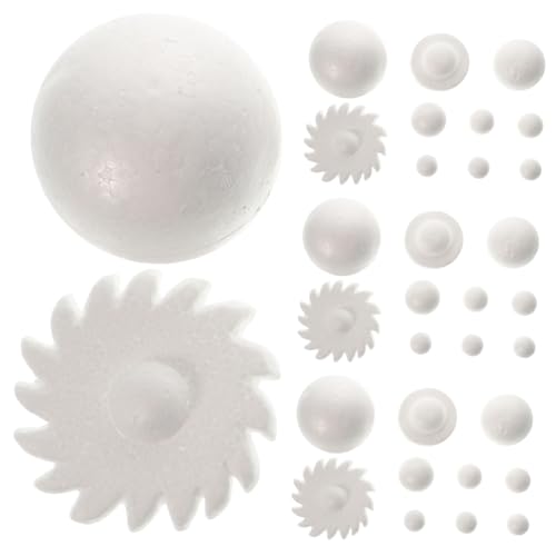 DOITOOL 4Sätze DIY Solarsystem Schaumkugeln mit Leeren Modellen für Kunstprojekte Fördert Fantasie von Kindern für Bastelarbeiten DOITOOL 4Sätze DIY Solarsystem Schaumkugeln mit Leeren Modellen für Kunstprojekte Fördert Fantasie von Kindern für Bastelarbeiten von DOITOOL