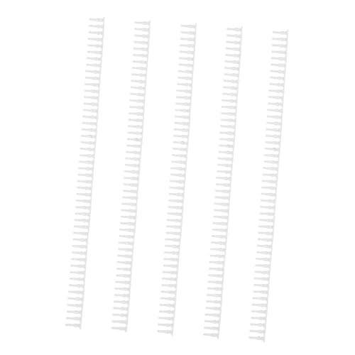 DOITOOL 5 Stück Maßstab Realistische Gartenbegrenzung aus Detailreiches Modell für DIY Mikro Landschaften Geeignet für Puppenhaus und Architekturprojekte von DOITOOL