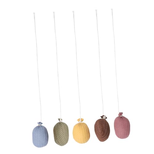 DOITOOL 5 Stück Teiliges Filzballons Pastellfarben Leichte Wiederverwendbare Fotorequisiten für Partydekoration Shower Wanddeko und Kreative Fotoshootings von DOITOOL
