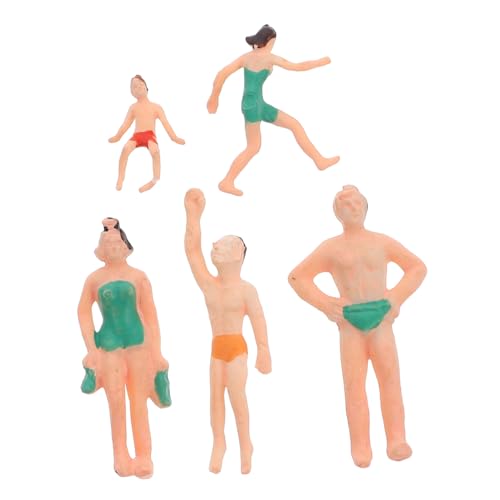 DOITOOL 5 Stück Teiliges Miniatur Badeanzug Figuren Farbige Mini Menschen Realistische Modellbau Charaktere für Diorama Puppenhaus Landschaft Sammlerstücke DOITOOL 5 Stück Teiliges Miniatur Badeanzug Figuren Farbige Mini Menschen Realistische Modellbau Charaktere für Diorama Puppenhaus Landschaft Sammlerstücke von DOITOOL