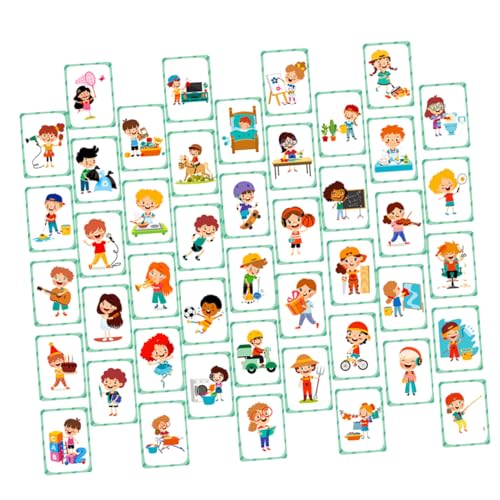 DOITOOL 50 Stück Kognitive Bildungskarte Punchkarten Belohnungslochkarten für Cartoon ermutigende Karten Verhaltensdiagrammkarte Lehrer müssen haben Papier DOITOOL 50 Stück Kognitive Bildungskarte Punchkarten Belohnungslochkarten für Cartoon ermutigende Karten Verhaltensdiagrammkarte Lehrer müssen haben Papier von DOITOOL