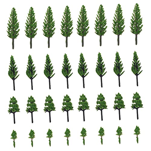 DOITOOL 50 Stück Modellbaum Realistische Kiefernbäume für Landschaftsarchitektur und Miniaturgärten Langlebig und Flexibel für DIY Projekte Zufällige Farbe DOITOOL 50 Stück Modellbaum Realistische Kiefernbäume für Landschaftsarchitektur und Miniaturgärten Langlebig und Flexibel für DIY Projekte Zufällige Farbe von DOITOOL