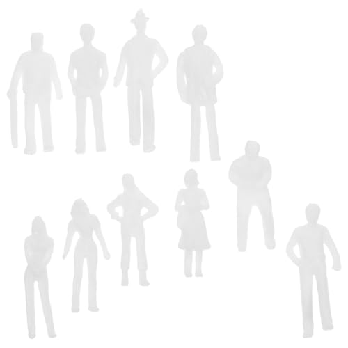 DOITOOL 50 Stück Weißes kleines Mann Model Mini-Leute Menschen Zahlen Baufiguren Modell maßstabsgetreue Menschen Schüttgut Ö Mini -Figur Miniaturfigur Modell Figur Plastik DOITOOL 50 Stück Weißes kleines Mann Model Mini-Leute Menschen Zahlen Baufiguren Modell maßstabsgetreue Menschen Schüttgut Ö Mini -Figur Miniaturfigur Modell Figur Plastik von DOITOOL