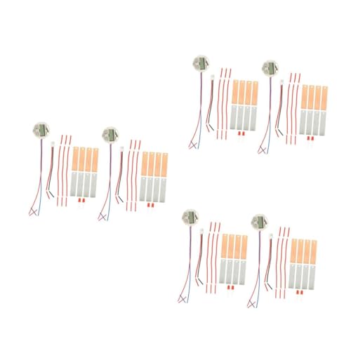 DOITOOL 6 Sätze DIY Fruchtbatterie Experimentierkit Metall Elektroden Lernspielzeug für Schüler Elektrizität Projekt Unterricht Praxis DOITOOL 6 Sätze DIY Fruchtbatterie Experimentierkit Metall Elektroden Lernspielzeug für Schüler Elektrizität Projekt Unterricht Praxis von DOITOOL