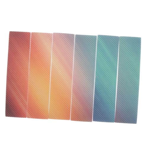 DOITOOL 6 Stück Sensorische Stressstreifen Aufkleber für Bunte Strukturierte Dekompressionshilfe aus Kunststoff für Schreibtisch und Alltag DOITOOL 6 Stück Sensorische Stressstreifen Aufkleber für Bunte Strukturierte Dekompressionshilfe aus Kunststoff für Schreibtisch und Alltag von DOITOOL