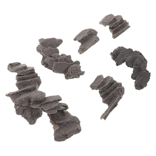 DOITOOL 6 Stück Teiliges Miniatur Stein mit Antiker Textur Realistische Micro Landschafts-treppen für Diorama Modelleisenbahn Bonsai und Sandtisch-deko Vielseitig Detailliert Einfach zu DOITOOL 6 Stück Teiliges Miniatur Stein mit Antiker Textur Realistische Micro Landschafts-treppen für Diorama Modelleisenbahn Bonsai und Sandtisch-deko Vielseitig Detailliert Einfach zu von DOITOOL