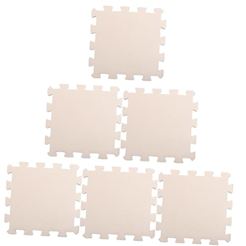 DOITOOL 6stücke Puzzle Matte Abnehmbare Und Tragbare Schaumstoff Spielmatte Beige rutschfest Und Atmungsaktiv Für Kleinkinder Zum Spielen Und Krabbeln DOITOOL 6stücke Puzzle Matte Abnehmbare Und Tragbare Schaumstoff Spielmatte Beige rutschfest Und Atmungsaktiv Für Kleinkinder Zum Spielen Und Krabbeln von DOITOOL