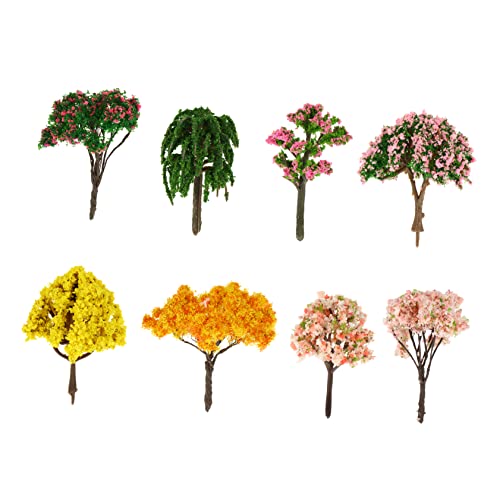 DOITOOL 8Stücke Kirschbäume Kunststoff für Gartenarbeit und Landschaftsdekoration Realistische Simulation für Sandtisch Architektur und DIY Projekte Rosa Grün DOITOOL 8Stücke Kirschbäume Kunststoff für Gartenarbeit und Landschaftsdekoration Realistische Simulation für Sandtisch Architektur und DIY Projekte Rosa Grün von DOITOOL