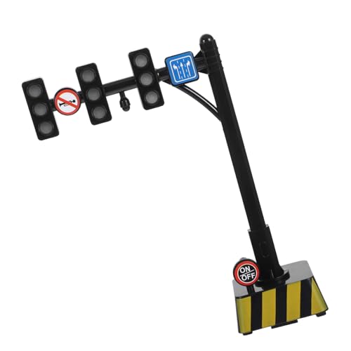 DOITOOL Ampelspielzeug -Stoppschild Signallicht interessante Signallampe Miniaturhausdekor Miniaturfiguren gefälschte Ampel Mini-Signalleuchte Ampel Plastik Schwarz DOITOOL Ampelspielzeug -Stoppschild Signallicht interessante Signallampe Miniaturhausdekor Miniaturfiguren gefälschte Ampel Mini-Signalleuchte Ampel Plastik Schwarz von DOITOOL