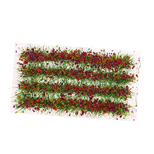DOITOOL Blumencluster Simulationsgras Cluster Für Sandtisch Dekoration Und Modellbau Für Mini Und Micro Landschaften von DOITOOL