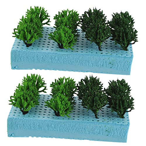 DOITOOL Boxen Künstliche für Sandtisch Pflanzen Modellbau DIY Material für Modelleisenbahn und Garten Einfach zu Transportieren Lagern von DOITOOL