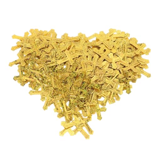 DOITOOL Goldene Kreuz konfetti aus Plastik Glitzernde Tischdeko für Taufe Kommunion Hochzeit Vielseitige Langlebige Streudeko Einfache Reinigung Festliche Feiergestaltung DOITOOL Goldene Kreuz konfetti aus Plastik Glitzernde Tischdeko für Taufe Kommunion Hochzeit Vielseitige Langlebige Streudeko Einfache Reinigung Festliche Feiergestaltung von DOITOOL