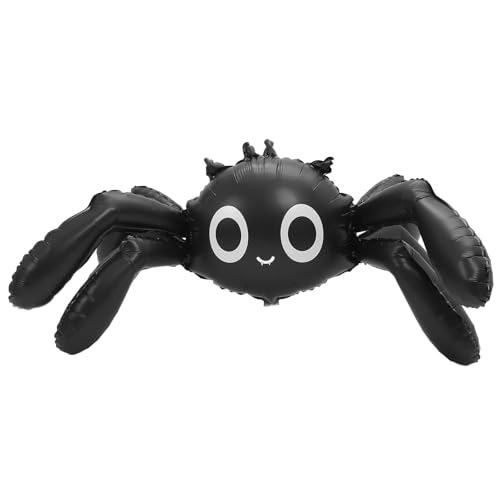 DOITOOL Halloween Spinnen Folienballon: Schwarze Spinnen, Riesiger Party-Deko Ballon für Gruselhöhle und Halloween-Feiern DOITOOL Halloween Spinnen Folienballon: Schwarze Spinnen, Riesiger Party-Deko Ballon für Gruselhöhle und Halloween-Feiern von DOITOOL