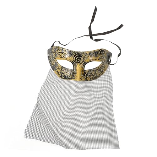 DOITOOL Jazzmaske glückselige Maskerade Party Maskerade-Maske für Frauenpartei Damen Cosplay -Requisiten Mullmaske für Halloween Maskerade- -Maske Stoff Light Brown DOITOOL Jazzmaske glückselige Maskerade Party Maskerade-Maske für Frauenpartei Damen Cosplay -Requisiten Mullmaske für Halloween Maskerade- -Maske Stoff Light Brown von DOITOOL