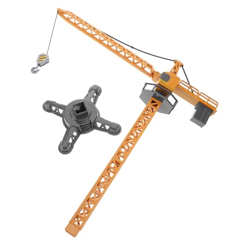 DOITOOL Manueller Spielzeugkran für Realistisches Konstruktionsdesign Interaktive Bedienung Fördert Motorische Fähigkeiten Perfektes Lernspielzeug für BAU von DOITOOL
