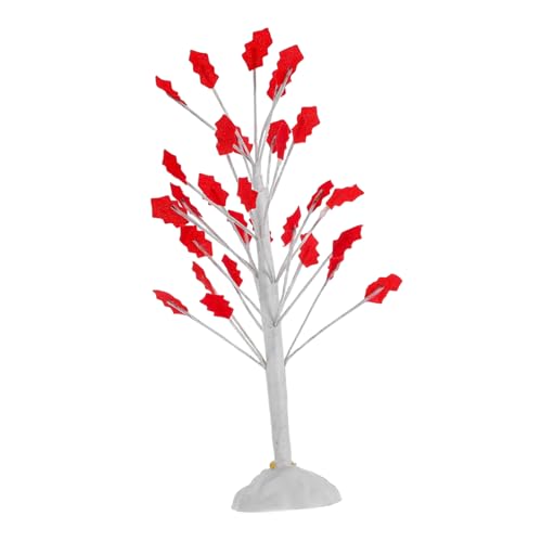 DOITOOL Mini Baummodell Kleine Bäume Modellbahnbäume Miniaturpflanzen Modelleisenbahnbäume Modellbäume Für Dioramen Weihnachtsbaummodell Miniaturbäume Baum Tortenaufsatz Roter von DOITOOL
