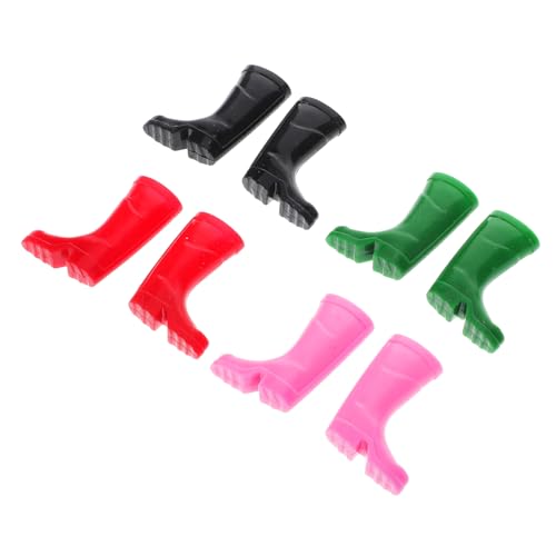 DOITOOL Mini-Regenstiefel Mini-Weihnachtsmann Weihnachtsmann-Stiefel bjd Puppenschuhe Miniatur-Cowboystiefel Miniatur-Holzschuhe Puppenschuhe zum Basteln Mini-Weihnachtsstiefel Plastik DOITOOL Mini-Regenstiefel Mini-Weihnachtsmann Weihnachtsmann-Stiefel bjd Puppenschuhe Miniatur-Cowboystiefel Miniatur-Holzschuhe Puppenschuhe zum Basteln Mini-Weihnachtsstiefel Plastik von DOITOOL