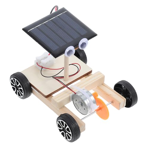 DOITOOL Mini-Solarauto-Bausatz Aus Holz DIY-Solarauto Pädagogisches Spielzeug Physik-Lernbausatz Für Kinder Zum Bauen Von Modellen Für Kinder von DOITOOL