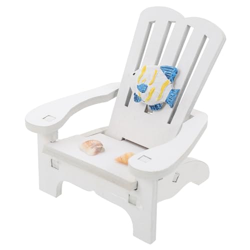 DOITOOL Mini Strandstuhl Deko Ornament Mediterraner Stil Desktop Dekoration Zufälliges Design für Garten Wohnzimmer DOITOOL Mini Strandstuhl Deko Ornament Mediterraner Stil Desktop Dekoration Zufälliges Design für Garten Wohnzimmer von DOITOOL