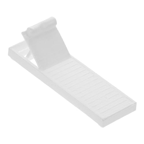 DOITOOL Miniatur Strandstuhl aus Langlebigem Material Dekoratives Strandzubehör für Mikro Landschaften Puppenhäuser und Küstenpartys Kompakt und Vielseitig für Strand und Garten Dekoration von DOITOOL