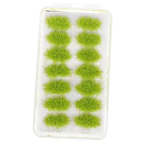 DOITOOL Miniature Model Grass Tufts DIY Fake Grass Decor for Sand Table and Scenic Landscapes for Model Railroads and Micro Landscapes von DOITOOL