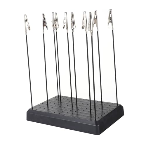 DOITOOL Modell farbclips mit Stabilem Sockel Langlebige Krokodilklemmen für Präzises Sprüh Luftpinsel malerei zum Halten Kleiner Kunststoffteile Beim Modellbau Praktisches DIY basisset von DOITOOL