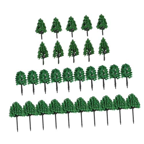 DOITOOL Modellbaum Teilig Realistische Miniatur Landschaftsbäume für Sandtisch DIY Landschaftsdekoration Künstliche Bäume für Modellbau Eisenbahn Szenen von DOITOOL