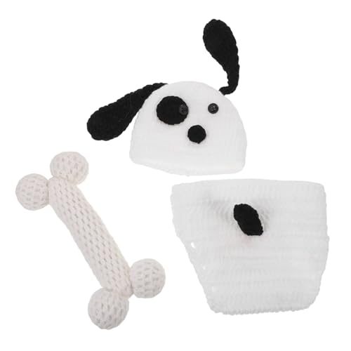 DOITOOL Neugeborenen Kostüm Handgestrickt Welpen Design Junge Mädchen Fotografie Outfit Für Jungen Und Mädchen Weiche Häkelkunst Fotoshooting Requisiten Für Junge DOITOOL Neugeborenen Kostüm Handgestrickt Welpen Design Junge Mädchen Fotografie Outfit Für Jungen Und Mädchen Weiche Häkelkunst Fotoshooting Requisiten Für Junge von DOITOOL