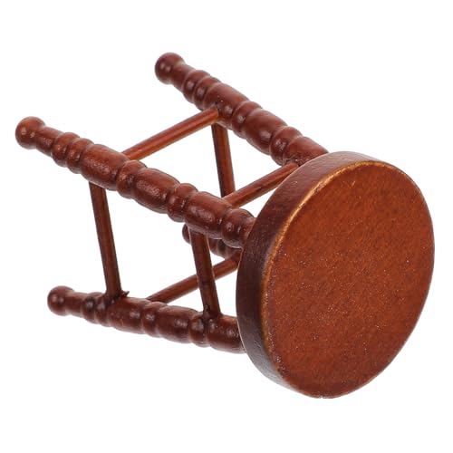 DOITOOL Puppenhausmöbel Miniaturmöbel für Puppenstuben DIY Puppenhaus Miniaturen puppenhauszubehör sammlerstücke Puppenhaus Holzhocker Mini-Hocker aus Holz hölzern Light Brown DOITOOL Puppenhausmöbel Miniaturmöbel für Puppenstuben DIY Puppenhaus Miniaturen puppenhauszubehör sammlerstücke Puppenhaus Holzhocker Mini-Hocker aus Holz hölzern Light Brown von DOITOOL