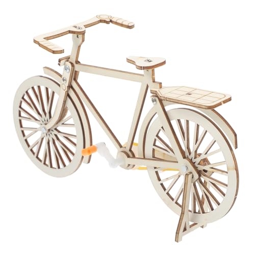 DOITOOL Retro Holz Fahrrad Modell Bausatz DIY Miniatur Fahrrad Dekoration aus Robustem Holz Handmontiertes Kunstwerk für Sammler Handliches Tischornament Geschicklichkeit und Koordination DOITOOL Retro Holz Fahrrad Modell Bausatz DIY Miniatur Fahrrad Dekoration aus Robustem Holz Handmontiertes Kunstwerk für Sammler Handliches Tischornament Geschicklichkeit und Koordination von DOITOOL