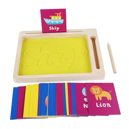DOITOOL Sensorisches Tablett Für Kleinkinder Vorschulkinder Sandmalerei-spielzeugset Schreibtablett Frühes Lernspielzeug Für Jungen Und Mädchen DOITOOL Sensorisches Tablett Für Kleinkinder Vorschulkinder Sandmalerei-spielzeugset Schreibtablett Frühes Lernspielzeug Für Jungen Und Mädchen von DOITOOL