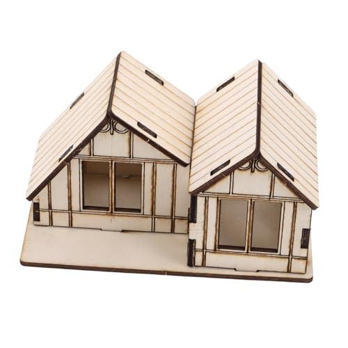 DOITOOL Sandtischhaus Bauen Kleine Häuser Zum Basteln Spielzeughaus Bausatz Unfertiges Holzhaus Unfertiges Holzhandwerk Handwerkshäuser Minihäuser Zum Basteln Hölzern Beige DOITOOL Sandtischhaus Bauen Kleine Häuser Zum Basteln Spielzeughaus Bausatz Unfertiges Holzhaus Unfertiges Holzhandwerk Handwerkshäuser Minihäuser Zum Basteln Hölzern Beige von DOITOOL