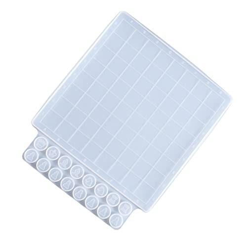 DOITOOL Schachbrett Silikonformen für DIY Harz Schachspiel Einfaches Entformen Wiederverwendbar Glatte Oberfläche für Spielabende DOITOOL Schachbrett Silikonformen für DIY Harz Schachspiel Einfaches Entformen Wiederverwendbar Glatte Oberfläche für Spielabende von DOITOOL