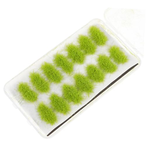 DOITOOL Simulated Grass Tuft Cluster Model for Sand Table DIY Realistic Outdoor Landscape Decoration Durable Plastic Material for Miniature Scenery von DOITOOL