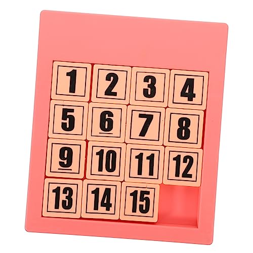 DOITOOL Sliding Zahlenpuzzle Pädagogisches Zahlenerkennungsspiel für Fördert Hand Augen Koordination Feinmotorik und Mathefähigkeiten Partygeschenk für Unterricht von DOITOOL