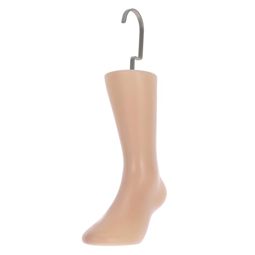 DOITOOL Sock Mannequin Socken Stehen Beindisplay für Schmuck Schaufensterpuppenfüße für Socken Mannequin-Füße Sockenschmuck Fußpuppe für Socken falsche Füße Eisen Rosa von DOITOOL