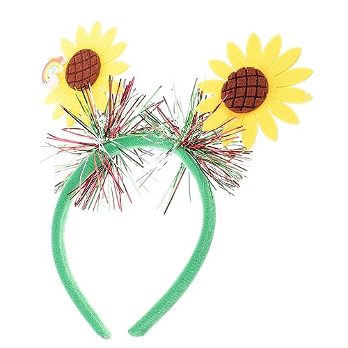 DOITOOL Sonnenblumen-Stirnband Krone Brautblumenkrone Haargummis Blumengirlande Party-Haarreifen Accessoires für Partyfrisuren sonnenblumenkopf Kranz Kopftaste Fräulein DOITOOL Sonnenblumen-Stirnband Krone Brautblumenkrone Haargummis Blumengirlande Party-Haarreifen Accessoires für Partyfrisuren sonnenblumenkopf Kranz Kopftaste Fräulein von DOITOOL