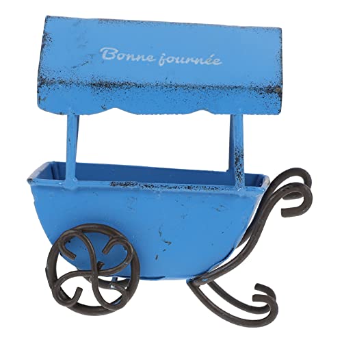 DOITOOL Spielzeugwagen Verzierungen aus Weißblech Puppenwagen sehr Puppenhauswagen wagenrad Desktop-Trolley- Home Ornament Wohnkultur Klavierlack Blue DOITOOL Spielzeugwagen Verzierungen aus Weißblech Puppenwagen sehr Puppenhauswagen wagenrad Desktop-Trolley- Home Ornament Wohnkultur Klavierlack Blue von DOITOOL