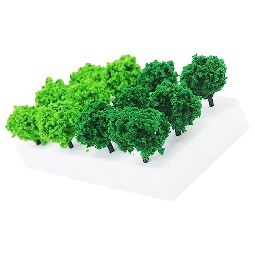 DOITOOL Strauchgruppe Für Sandtisch Dekoration Realistische Künstliche Vegetation Für DIY Für Modelleisenbahnen Und Mikrolandschaften von DOITOOL