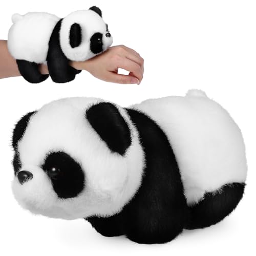 DOITOOL Tier-schlagarmband, Plüscharmband, Süße Panda-schlagarmbänder für Kinder, Kuscheltier-partygeschenke, Huggers-spielzeug von DOITOOL