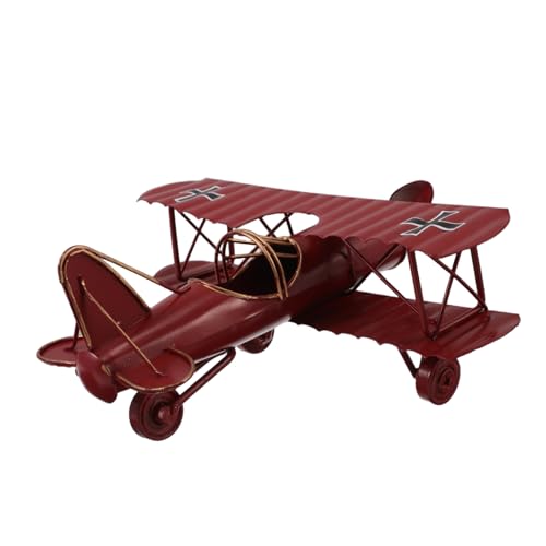 DOITOOL Vintage Eisen Flugzeug Modell Groß Retro Metall Figurine Desktop Dekoration Robust Für Kinderzimmer Büro Bücherregal Kunsthandwerk Sammler DOITOOL Vintage Eisen Flugzeug Modell Groß Retro Metall Figurine Desktop Dekoration Robust Für Kinderzimmer Büro Bücherregal Kunsthandwerk Sammler von DOITOOL