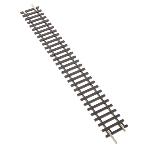 DOITOOL simulierte Bahngleismodelle Züge Gebogene Bahnstrecke Spuren Messgerät Sandkasten Modelleisenbahn spielzeugeisenbahn Zug-Layout- Kleines Bahngleis- Plastik Coffee von DOITOOL