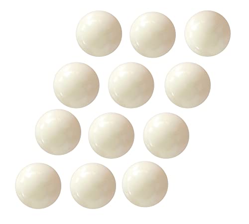 DOJA Barcelona | Tischkicker Bälle 34 mm | Paket 12 | Weiß Kickertisch Ball | Tischfussball Bälle | Mini Fussball Kickerbaelle | Tischkicker Profi/Kinder Kickerball | Kugeln Fußballspiele DOJA Barcelona | Tischkicker Bälle 34 mm | Paket 12 | Weiß Kickertisch Ball | Tischfussball Bälle | Mini Fussball Kickerbaelle | Tischkicker Profi/Kinder Kickerball | Kugeln Fußballspiele von DOJA Barcelona