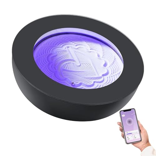 Drift Magnetischer Sandkunsttisch, 3D-Sandkunstbilder, Smart-App-Steuerung, 7 Lichtfarben, 19 Muster, Zen-Meditationszubehör, Sinnesentspannung, fürs Homeoffice Drift Magnetischer Sandkunsttisch, 3D-Sandkunstbilder, Smart-App-Steuerung, 7 Lichtfarben, 19 Muster, Zen-Meditationszubehör, Sinnesentspannung, fürs Homeoffice von DOJOEUU