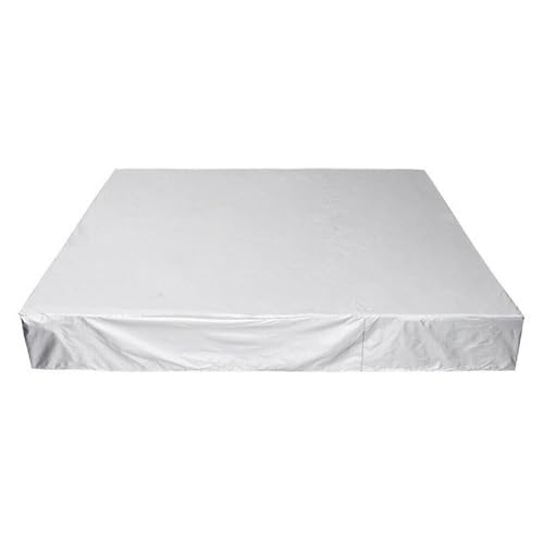 Whirlpool-Abdeckung, extra dick, Thermo-Spa-Decke, schneefest, wasserdicht, für den Innen- und Außenbereich, Silber, 218 x 218 x 30 cm Whirlpool-Abdeckung, extra dick, Thermo-Spa-Decke, schneefest, wasserdicht, für den Innen- und Außenbereich, Silber, 218 x 218 x 30 cm von DOKUYIE