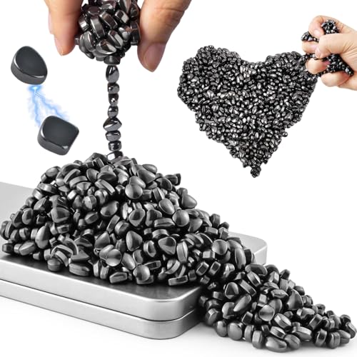 Magnetische Knete, Fidget-Spielzeug für Erwachsene, Schreibtischspielzeug für Büro, Stressabbau und Angstabbau, magnetische Steine für Entspannung, Kreativität und einzigartige Geschenkideen (Schwarz, Magnetische Knete, Fidget-Spielzeug für Erwachsene, Schreibtischspielzeug für Büro, Stressabbau und Angstabbau, magnetische Steine für Entspannung, Kreativität und einzigartige Geschenkideen (Schwarz, von DOLLARRICH