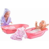 DOLLSWORLD 60220 Badepüppchen mit Wanne - 17cm, sortiert DOLLSWORLD 60220 Badepüppchen mit Wanne - 17cm, sortiert von DOLLSWORLD