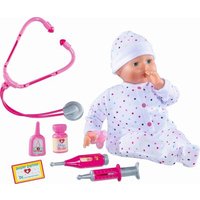 idee+spiel 60340 dollsworld Dolly Doktorpuppe mit Zubehör, 46 cm idee+spiel 60340 dollsworld Dolly Doktorpuppe mit Zubehör, 46 cm von DOLLSWORLD